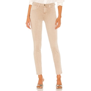 [冬季新品]L'AGENCE MARGUERITE简约风米色修身型长裤REVOLV