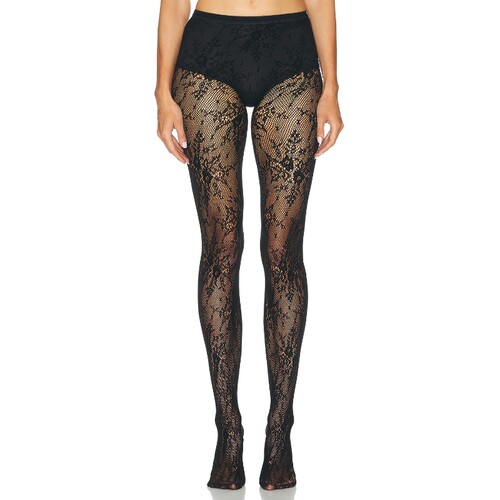 SWEDISH STOCKINGS ROSA 连裤袜  黑色 秋冬新品REVOLVE