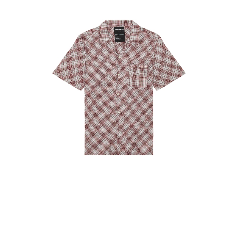 [冬季新品]The Hundreds 衬衫 酒红色REVOLVE小众