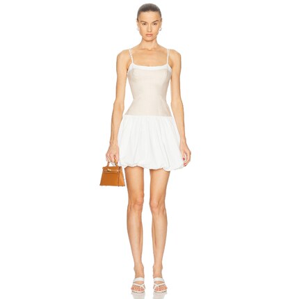 SIMKHAI FIFI 裙子米色REVOLVE小众新款