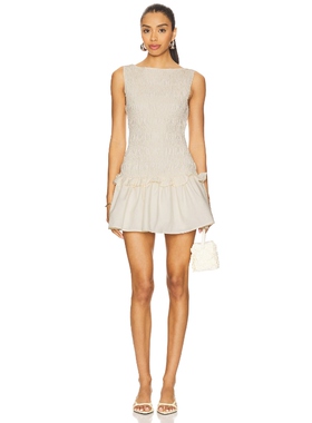 [春季新品]MORE TO COME MYAH 裙子 象牙白REVOLVE小众