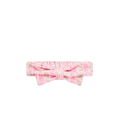 LoveShackFancy Headband With Bow 粉色REVOLVE小众新款