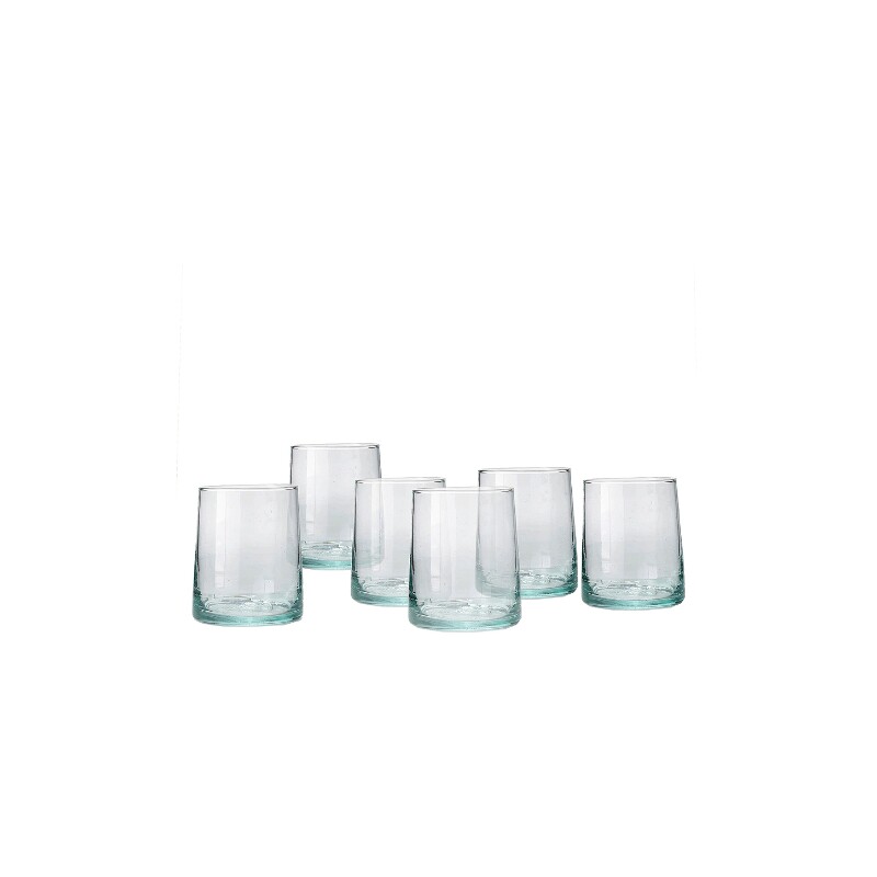 Verve Culture MOROCCAN CONE GLASSWARE SET OF 6 摩洛哥风格玻