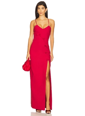 Cinq a Sept ELEA 长裙 红色REVOLVE小众新款