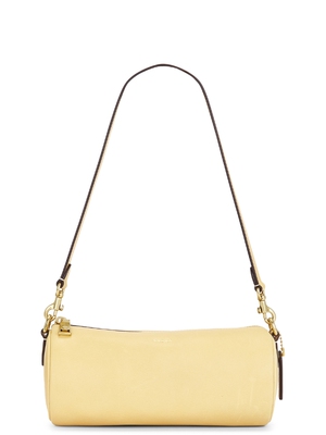 Coach NATURAL GRAIN LEATHER 桶形包袋 revolve小众新款