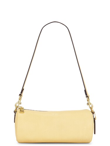 Coach NATURAL GRAIN LEATHER 桶形包袋 revolve小众新款