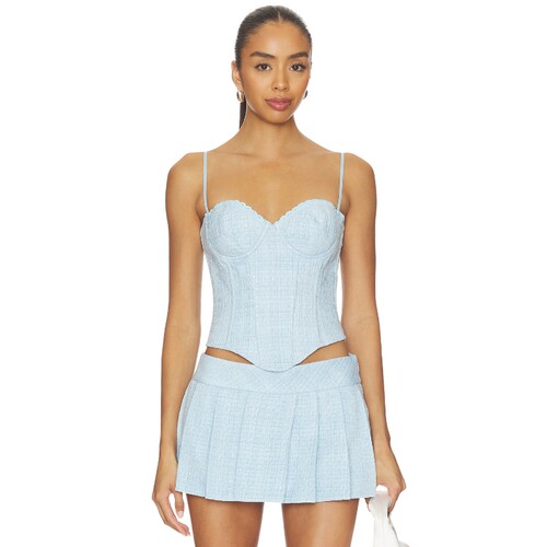 GUIZIO GENEVIEVE LACE TRIM 紧身胸衣 26早秋新品 revolve小众新