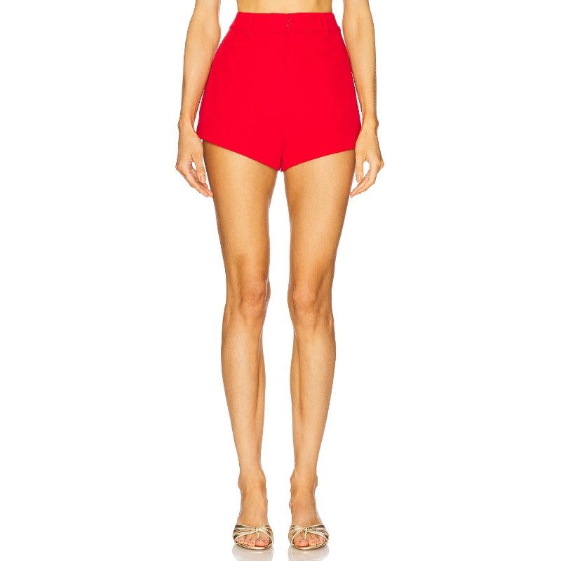 [冬季新品]Line & Dot DARIEL 短裤 红色运动复古风REVOLVE小众,运动服/休闲服装,运动中长裤／短裤,淘宝优惠券,粉丝福利购,淘宝优惠卷