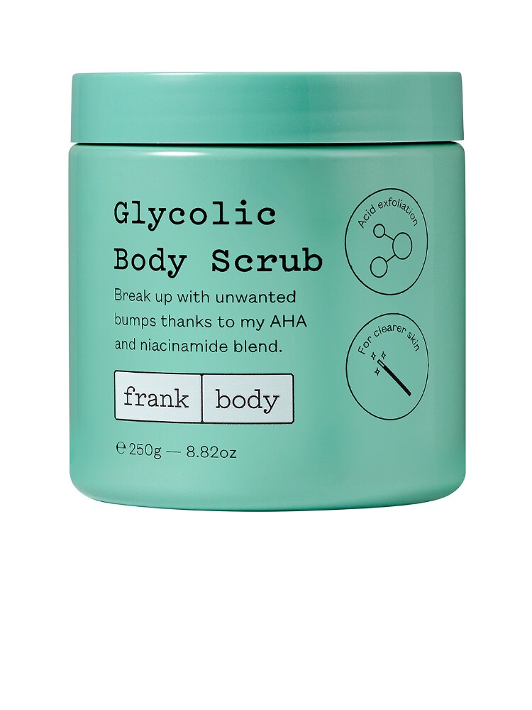 frank body GLYCOLIC BODY SCRUB 250G 身体磨砂膏 26夏季新品 re