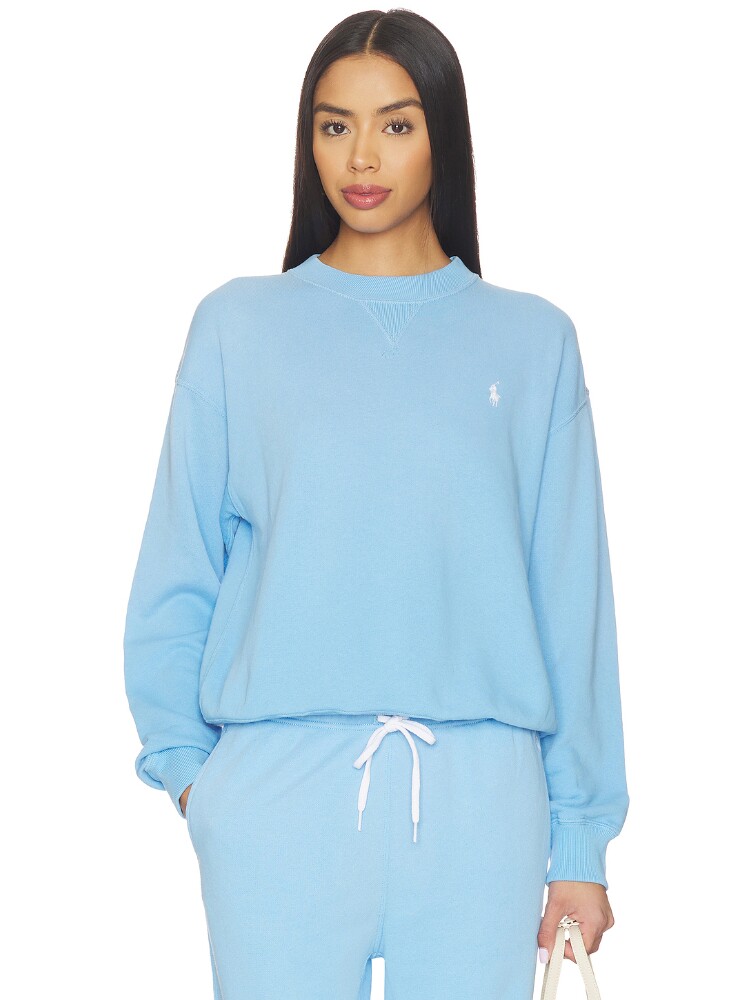 Polo Ralph Lauren Island Fleece Crewneck Sweater revolve小众