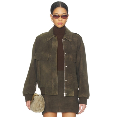 LAMARQUE TREVANNA SUEDE 夹克 26早秋新品 revolve小众新款