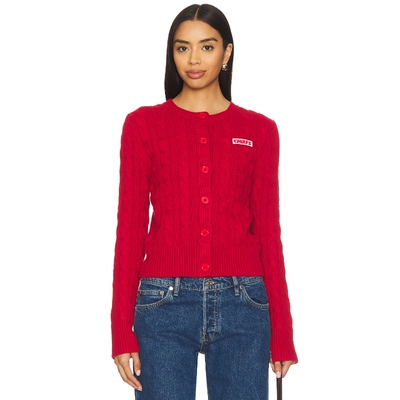 Terez CHIEFS 开衫 红色REVOLVE小众新款