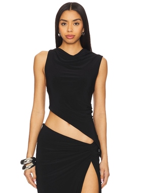 MAY MASHIAH LAYLA 上装 黑色REVOLVE小众新款