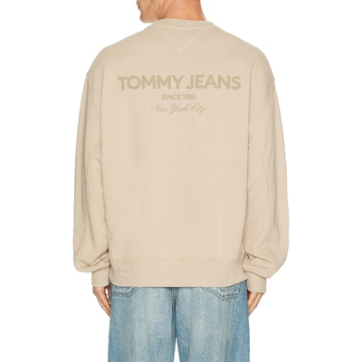 Tommy Jeans 汤米 90S NEW CLASSICS 运动衫 米色REVOLVE小众新款