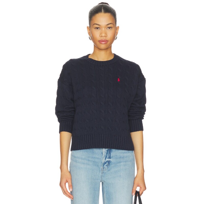 Polo Ralph Lauren 棉质圆领毛衣 revolve小众新款