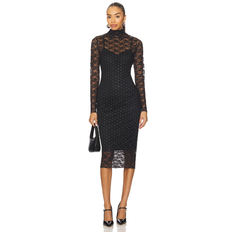 Steve Madden 思美登 VIVIENNE 裙子 黑色REVOLVE小众新款