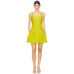 GreenREVOLVE小众新款 SIMKHAI Lemon 连衣裙女夏 LUCY