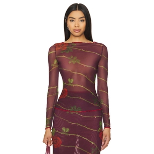 LONG BRIAR SLEEVE 上装 Tyler REVOLVE小众新款 McGillivary