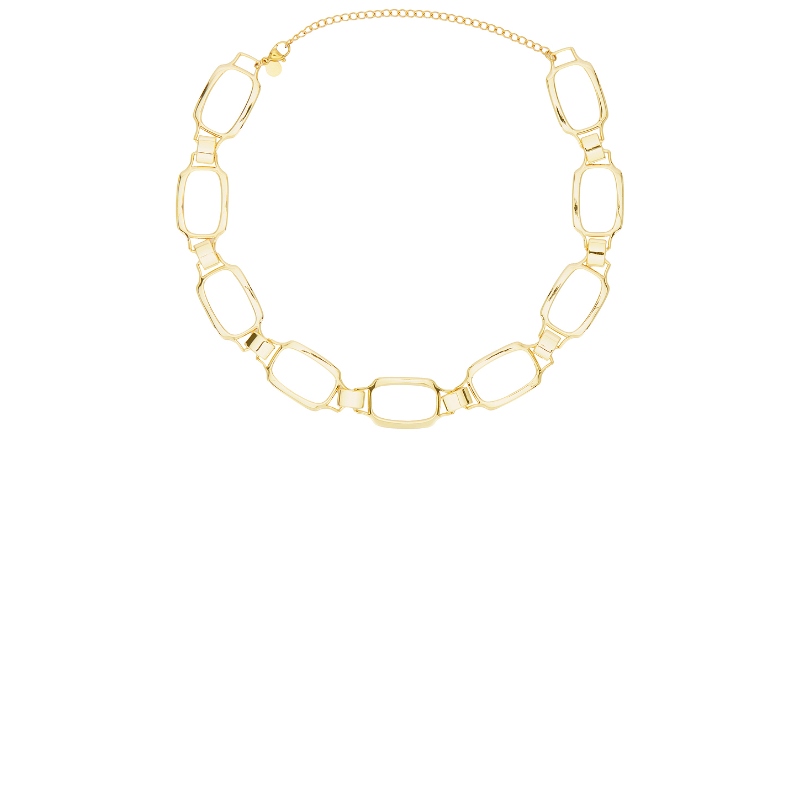 petit moments ELA 项链 金属金色REVOLVE小众新款