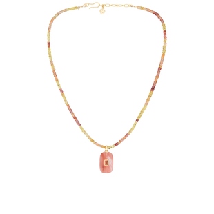 黄色REVOLVE小众新款 Brinker 垂褶项链 NOVEMBER Eliza