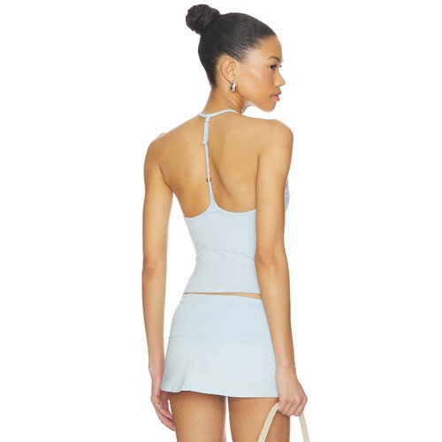 Frankies Bikinis CHANTAL HALTER COTTON JERSEY 上装 26春夏新