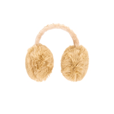 Goldbergh 戈德堡 Fluffy Earwarmers 棕黄色REVOLVE小众新款