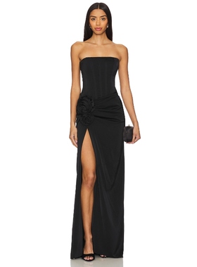 NBD JAKE 长裙 黑色REVOLVE小众新款