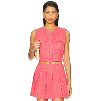 [冬季内搭]Line & Dot EMMELINE 上装粉色辣妹风REVOLVE小众