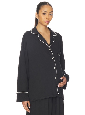 [春季新品]BUMPSUIT CLOUD黑色睡衣慵懒居家风宽松上装REVOLVE