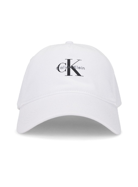 Calvin Klein 凯文克莱 MONOLOGO 棒球帽 白色REVOLVE小众新款