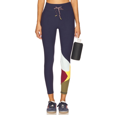 [春季新品] THE UPSIDE 长裤藏青色运动复古风REVOLVE小众新款