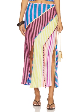 [春季新品]CeliaB SOUCI 半身裙 蓝色、粉红REVOLVE小众新款