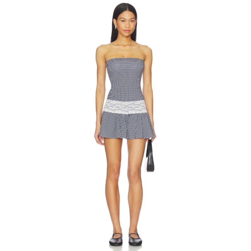 Frankies Bikinis MIRAGE COTTON JERSEY MINI 连衣裙 revolve小