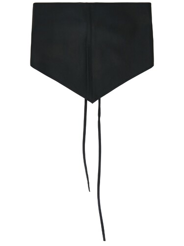 Ziah Leather Scarf revolve小众新款
