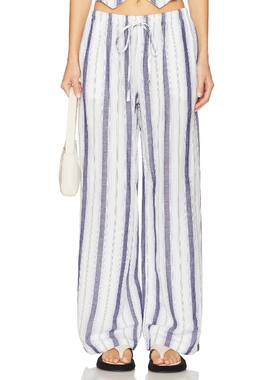 [春季新品]Bella Dahl PANT 阔脚长裤 白色REVOLVE小众