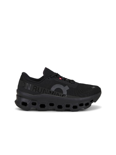 On CLOUDMONSTER 1 运动鞋 revolve小众新款 黑色
