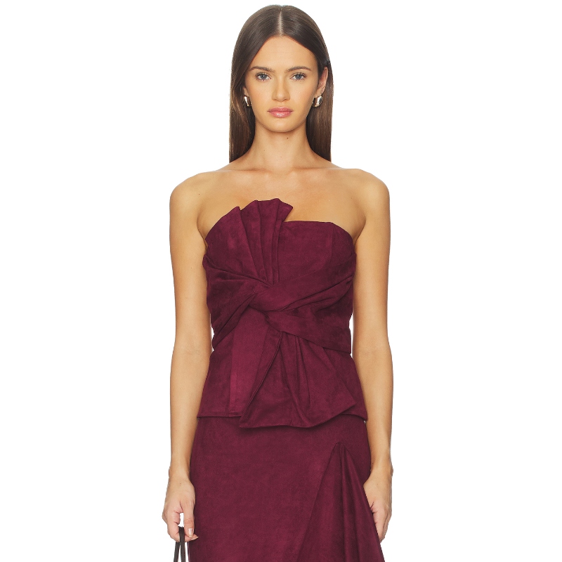 Line & Dot VALEN 上装  y2k辣妹风REVOLVE小众新款