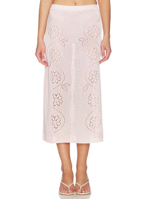 Calle Del Mar VINE FLORAL 半身裙 revolve小众新款