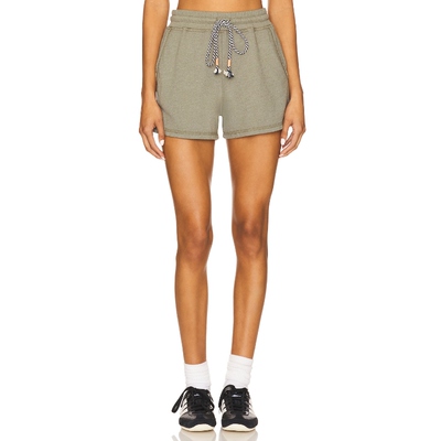 [春季新品]SUNDRY LOUNGE 短裤 橄榄色美式休闲风REVOLVE小众