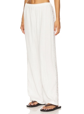 CAMI NYC POSITANO 长裤 白色美式休闲风REVOLVE小众