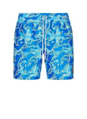 [冬季新品]Maui and Sons 游泳短裤 蓝色运动复古风REVOLVE小众