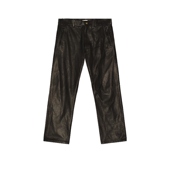 黑色REVOLVE小众新款 God 皮质裤 FOG Fear