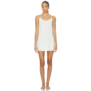 homebodii POINTELLE 吊带裙 白色REVOLVE小众新款