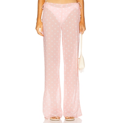 Bananhot TOYA 长裤 粉色 y2k辣妹风REVOLVE小众新款