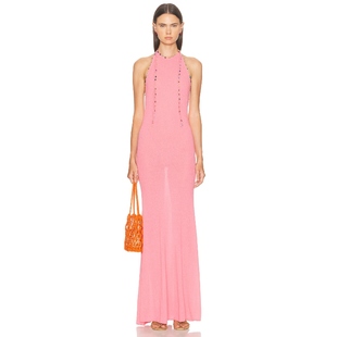 针织连衣裙保暖粉色REVOLVE新款 Christopher QUARTZ BEACH Esber