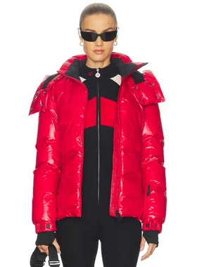 Perfect Moment CANDICE 滑雪派克大衣 红色 老钱风REVOLVE小众新