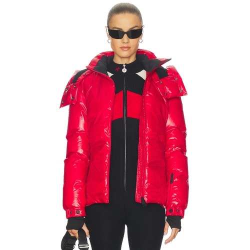 Perfect Moment CANDICE 滑雪派克大衣 红色 老钱风REVOLVE小众新