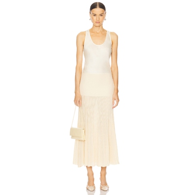 L'Academie SOLEIL 裙子米色REVOLVE小众新款