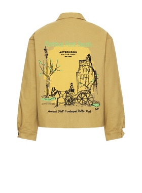 BODE 夹克 棕黄色REVOLVE小众新款