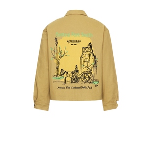 棕黄色REVOLVE小众新款 BODE 夹克